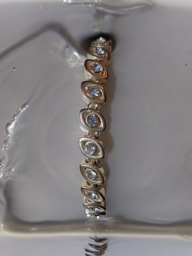 Vintage tennis bracelet silver - tennis,
