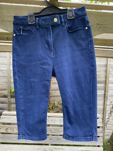 Ladies pedal pusher jeans - m&s,