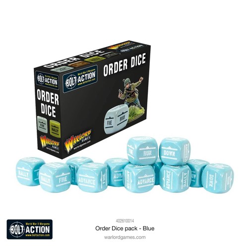 Bolt action orders dice - action:,