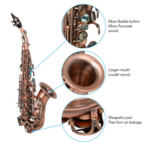 Red antique soprano - c-red,