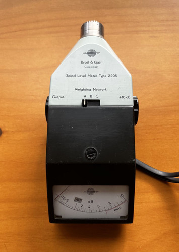 Bruel kjaer 2205 - sound, level