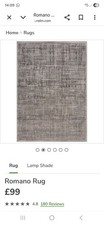 Dunelm romano rug - romano,