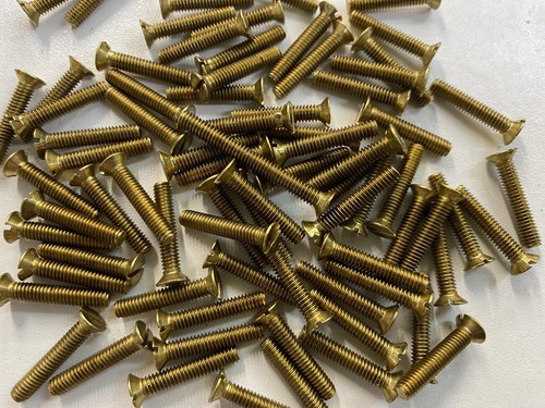 Brass countersunk screws - brass,