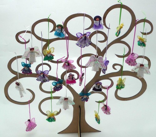 Hanging fairies worry dolls - fairies,