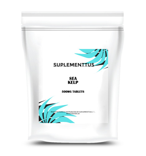 Sea kelp 500mg tablets natural - 500mg,