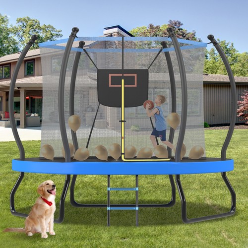 8ft 10ft trampoline with - trampoline,