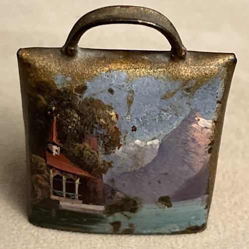 Vintage hand painted swiss - vintage, hand-painted