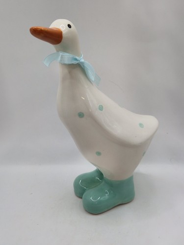 Ceramic white duck - ceramic,