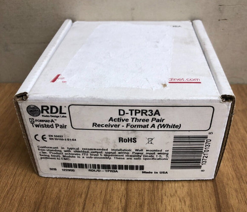 Rdl tpr3a active three - d-tpr3a, three-pair