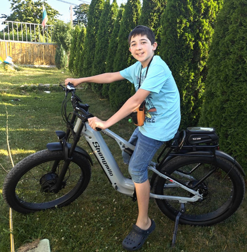 Adults bike fat tyre - e-bike,