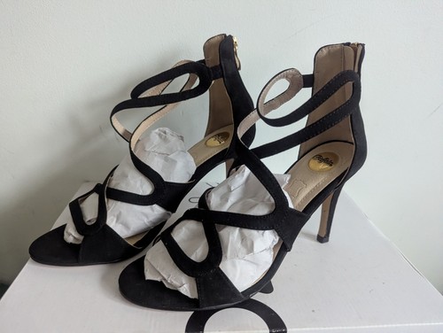 Buffalo black high heels - black,