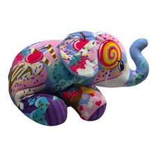 Pop Art Plush Sweetie Pie Mammoth Soft Toy Collectable Rare Toy Teddy weighted 
