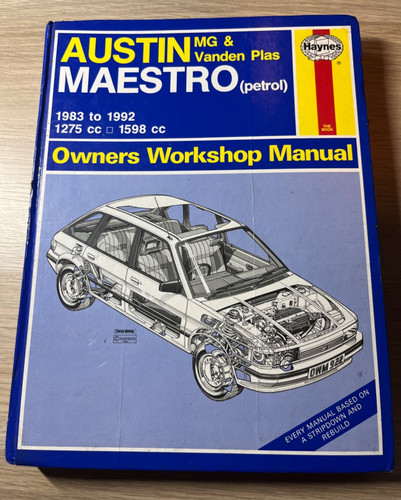 Haynes workshop manual - haynes,