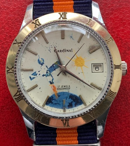 Soviet russian watch poljot - russian,