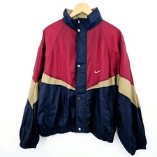 Vintage Nike Shell Jacket Large 80s Casuals Terrace Wear 
