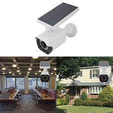 Brand New Solar Power Dummy Security Camera Fake Surveillance Decoy Simulated