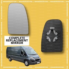 Right side for Fiat Ducato 2007-2024 heated wing mirror glass