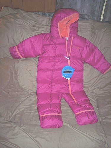 Insulated snow suit - 1, piece