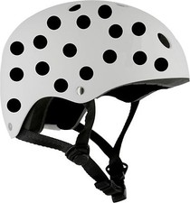 Ski Helmet Polka Dots Vinyl