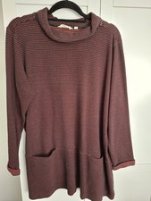 Seasalt MAWGAN PORTH Tunic Size 20 Red/Black USED