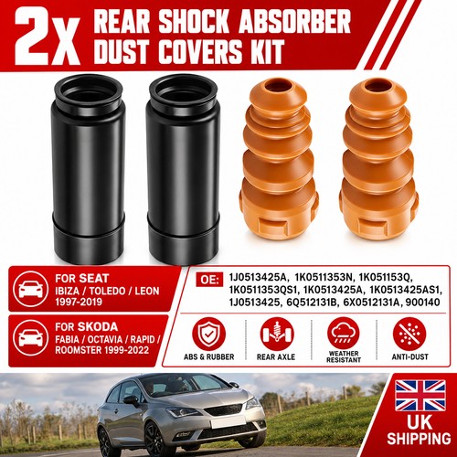 Rear shock dust cover - shock, bump