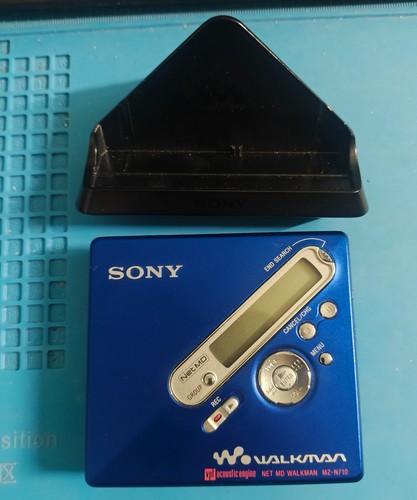 Sony n710 blue - sony, netmd