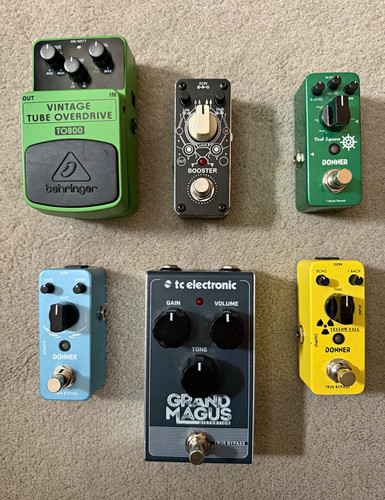 Electric guitar pedal