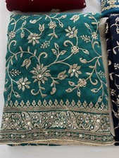 Womens Unstitched Indian Pakistani Suit Salwar Kameez 