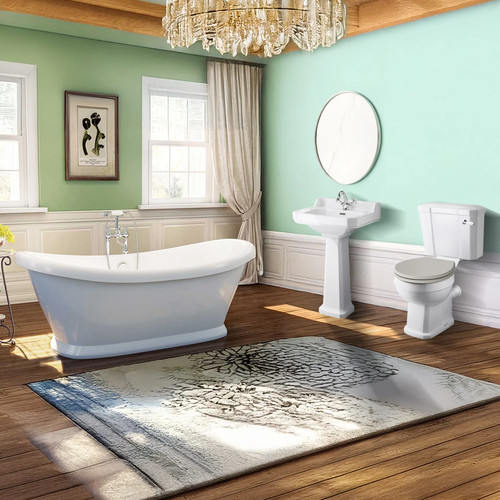 Boat traditional freestanding - traditional,