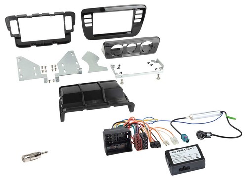 Radio installation kit can - installation, bus