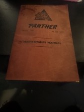 Panther Model 100 Model 120