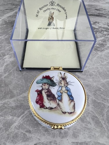 Reutter porcelain trinket - m.w.reutter,