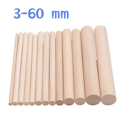 Wooden dowel rod - wooden, 5mm