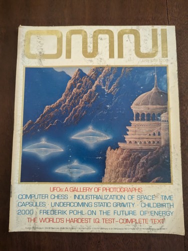 Omni magazine april 1979 - april,