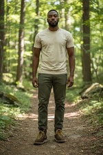 Fracap M120A Brown Suede Calfskin Hiking Boots Ripple Sole Italy US Size 8.5M