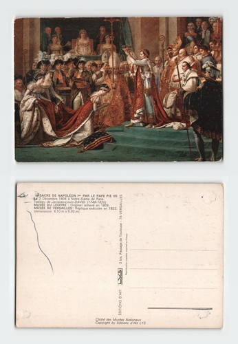 Vintage postcard jacques louis - postcard, jacques-louis