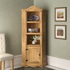 Corona Corner Bookcase Display