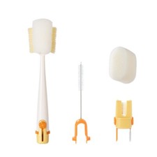 Baby Bottle Cleaner Brush Silicone Bottle Brush Practical Cleaning Sponge Brush