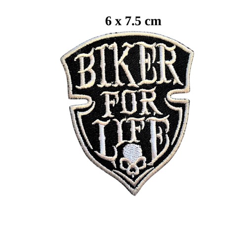 Biker for life skull emo - skull,
