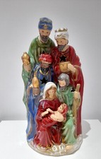 Large Ceramic Nativity Scene