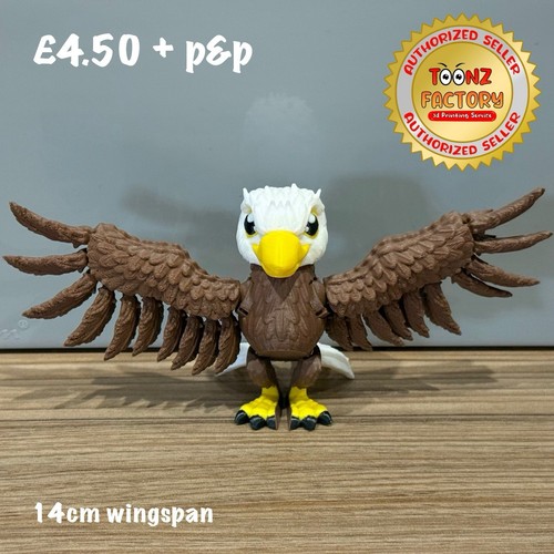 Mini bald eagle fidget - bald,
