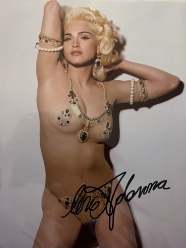Madonna hand signed 5 - x, 11