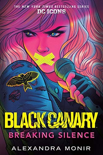 Black canary breaking silence - black,