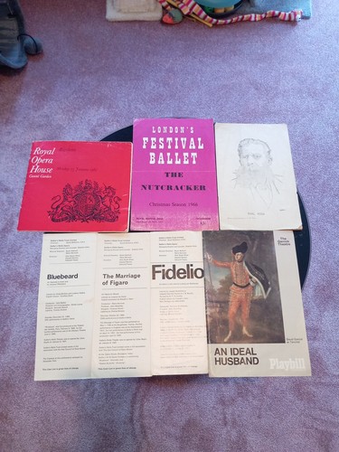 Opera playbill programmes - opera, playbill/programmes