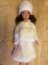 1970 FaerieGlen Russian Style White Winter Coat & accessories for Pedigree Sindy