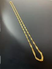 22k 22ct 70cm 28” GENUINE Gold Filled Wave Chain, Necklace