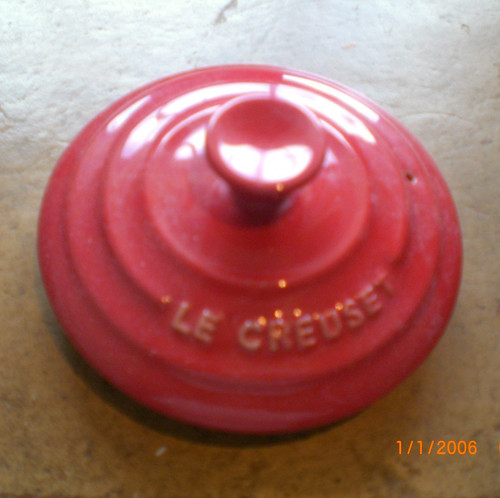 Creuset red stoneware - ,