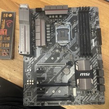 MSI Z270 TOMAHAWK Motherboard Intel Z270 LGA 1151 DDR4 2 x M.2 ATX DVI-D USB 3.1