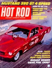 HOT ROD 1967 MAR - MUSTANG 390