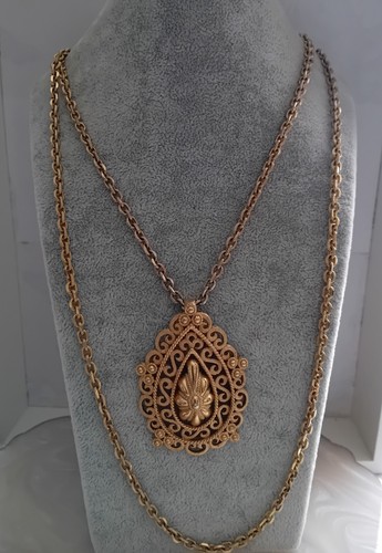 Vintage trifari goldtone long - vintage,